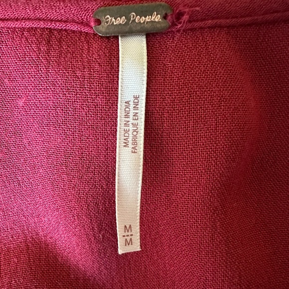 Free People Te Amo Floral Embroidered Boho Mini Dress $148 - Picture 8 of 12